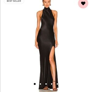 SAU LEE - Penelope Gown in Black - Revolve
